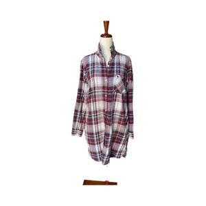 Jack Wills Ladies 100% Cotton Shirt Dress Size 8